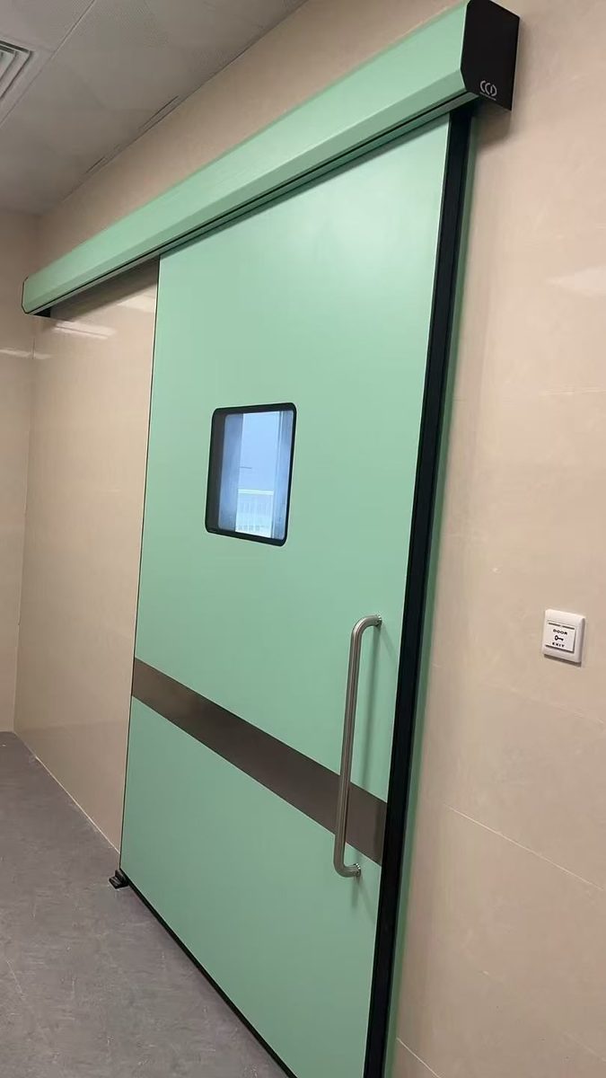 南阳自动门 医用门安装验收 实拍参考图